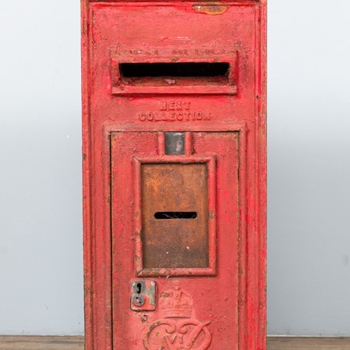 Original George VI mounted postbox