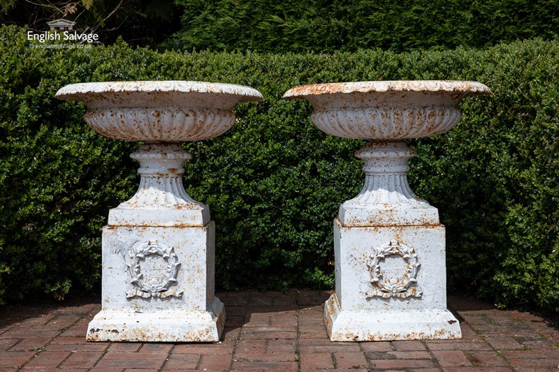 Victorian cast iron tazza urns on plinths-english-salvage-b3795-2-main-637864968220713865.JPG