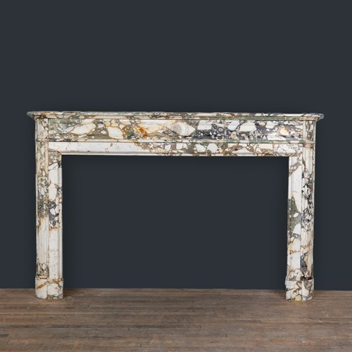 Fine Louis XVI 18th C Breche marble surround