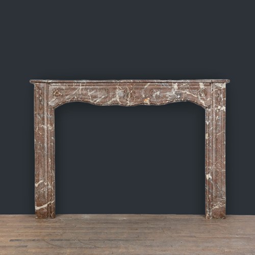 18th C Louis XIV XV Languedoc marble surround