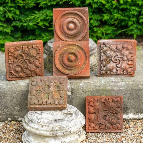 Decorative Victorian Plaque Bricks