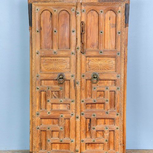 Pair Of Old Door From Gujarat