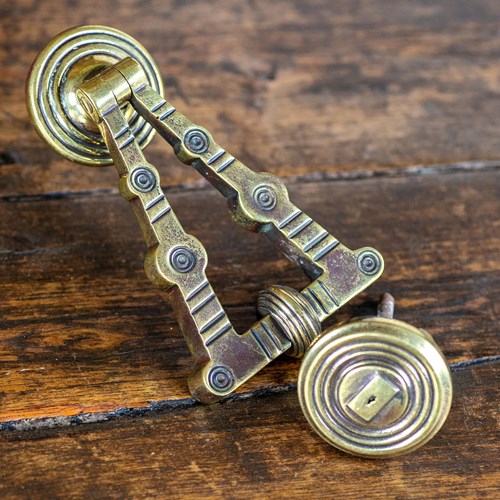 Reclaimed Brass Door Knocker