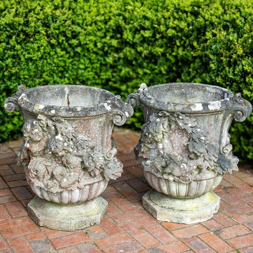 Pair Of Fine Urns Attributed To Austin And Seeley