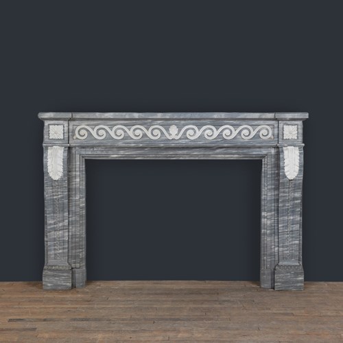 Striking French Empire Blue Marble Surround