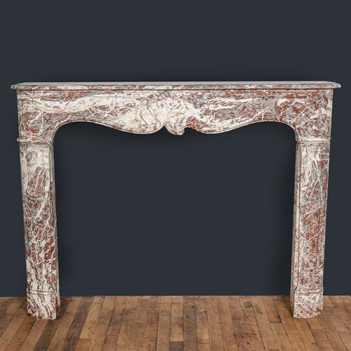 Louis XV Antique Marble Fire Surround