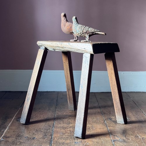 18Th Century Primitive Side Table