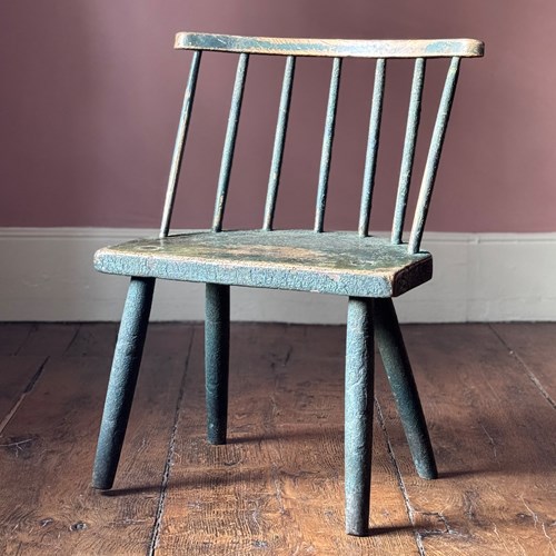 Beautiful 19Th Century Irish Hedge Chair