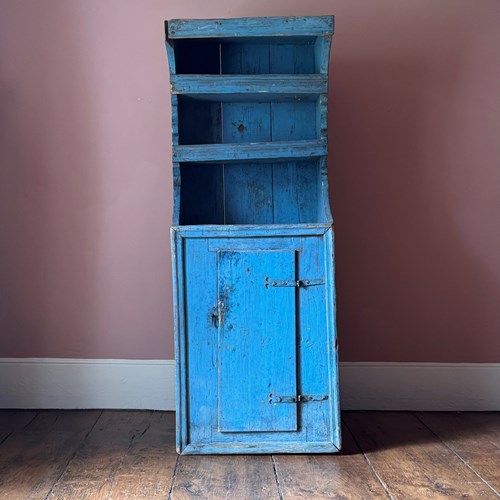 Primitive 19Th Century French Dresser In Original Paint