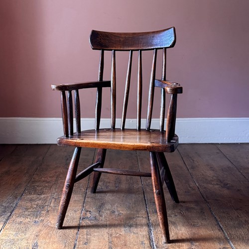 19Th Century Irish Gibson Chair
