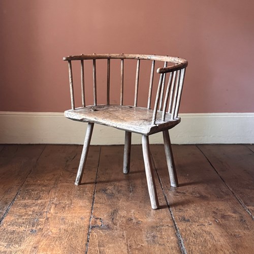 18Th Century Welsh Ash Stick Chair