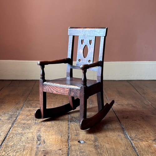 19Th Century Child's Rocking Chair