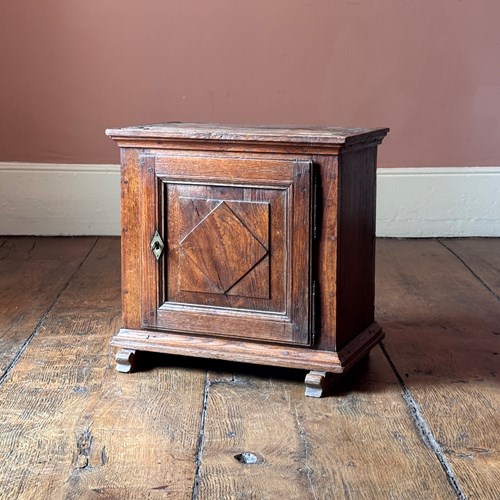 19Th Century Oak Food Cupboard