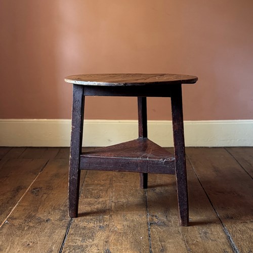 19Th Century Pine Cricket Table