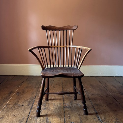 Primitive 19Th Century Windsor Chair