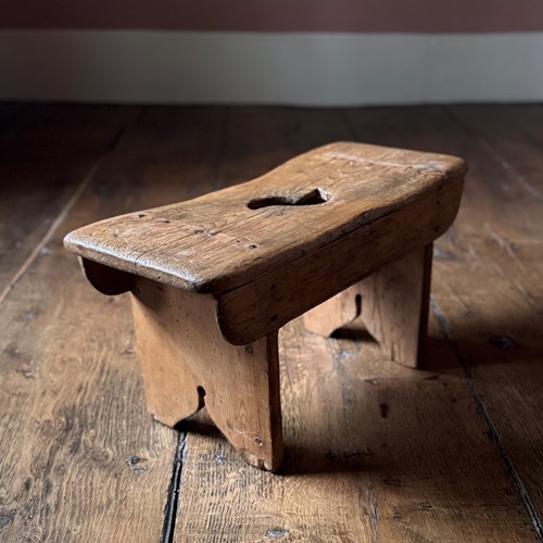 19Th Century Pine Stool