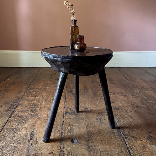Primitive 19Th Century Cricket Table