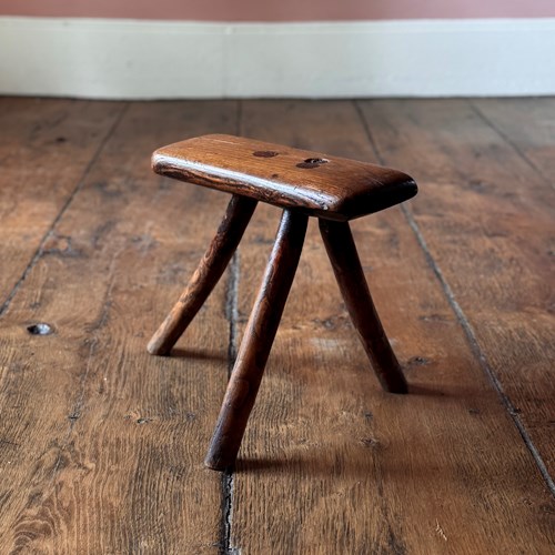 Elegant 19Th Century Vernacular Stool