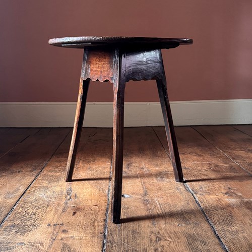 18Th Century Oak Cricket Table