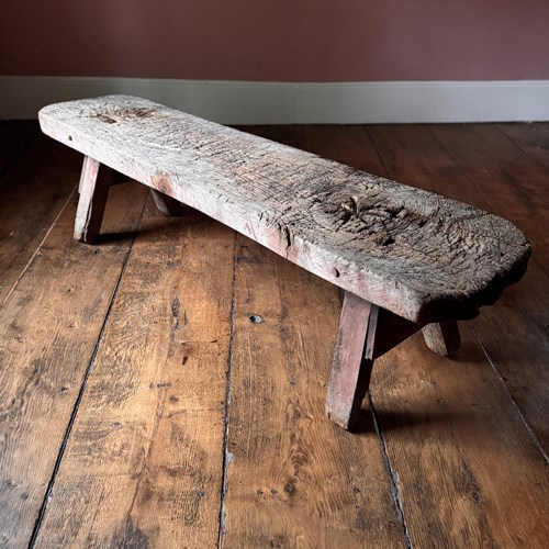 Early 19Th Century Welsh Pig Bench