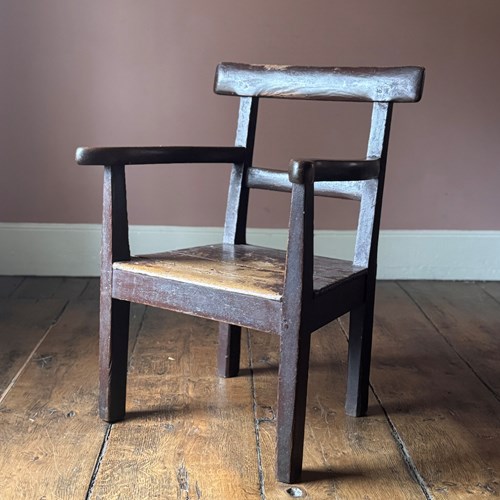 19Th Century Irish Cork Hedge Chair