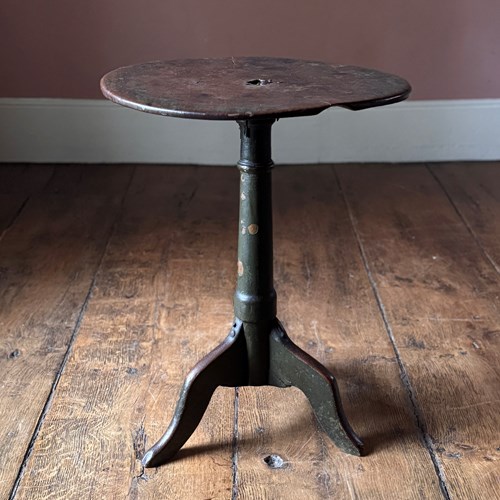 A Vernacular 18Th Century Tripod Occasional Table