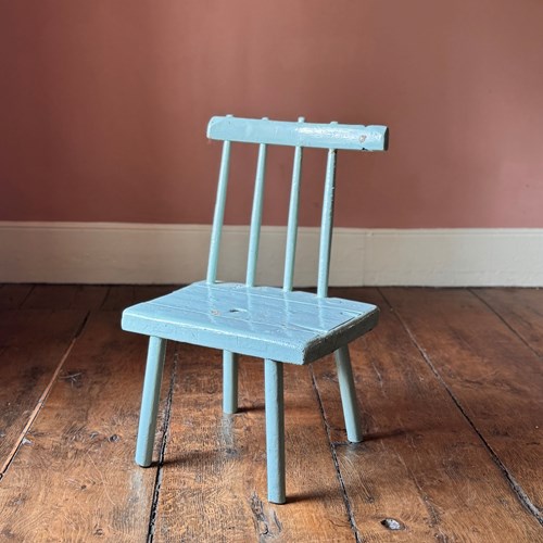 19Th Century Painted Irish Country Antrim Hedge Chair