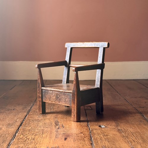 19Th Century Welsh Child’S Chair