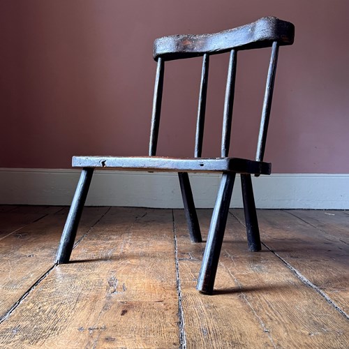 Ery Primitive 19Th Century Stick Chair
