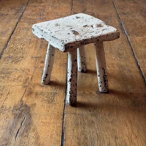 Rustic 19Th Century Milking Stool