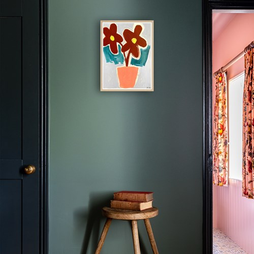 'Plant Series 5'  - An Original Painting By Rusty