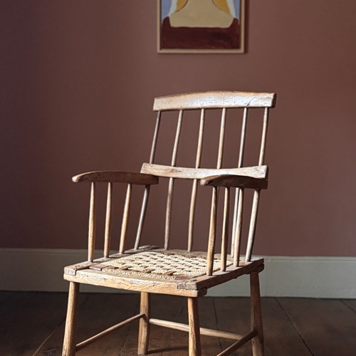 Primitive Early 19Th Century Scottish Armchair