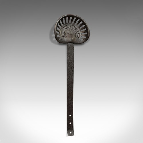 Antique Bamlett Tractor Seat, English, Cast Iron, Decorative, Agricultural