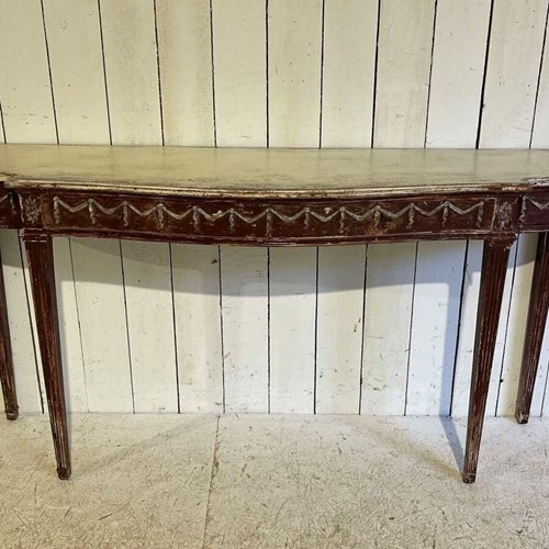 English painted console table circa 1900