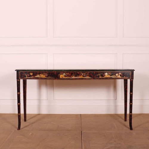 English Regency Style Chiorserie Console Table