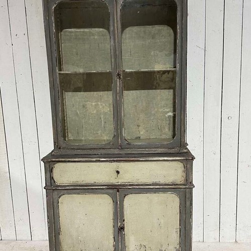 19th century French painted secretaire cabinet circa 1850