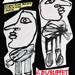 Dubuffet '82 Exhibition Poster