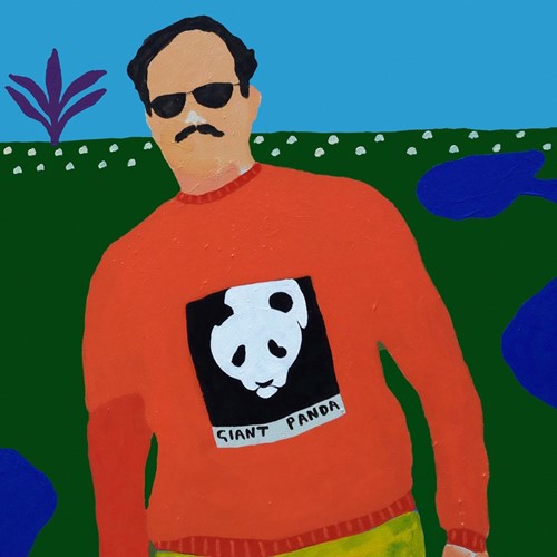 'Endangered Species' Portrait Painting Alan Fears