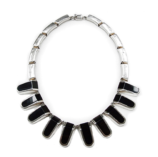 1960s Silver & Onyx Holloware Necklace-fears-and-kahn-hollowarenecklace-product_main.jpg