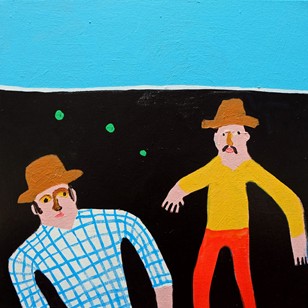 'How Do You Like Them Apples' Portrait Painting