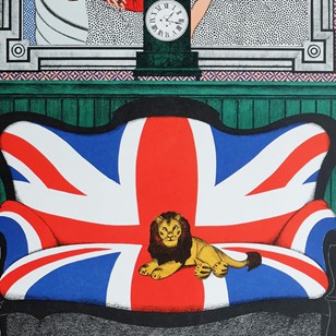 1971 London Mix Art Exhibition Poster