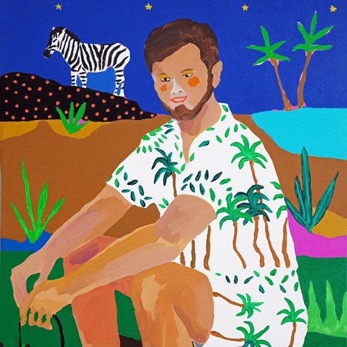 'Natural Selection' Portrait Painting Alan Fears