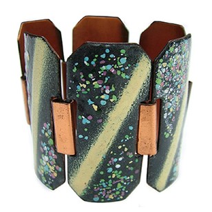 1950s Nova Copper & Enamel Bracelet