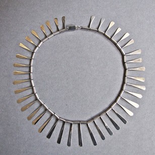 1960s Silver Paleta Taxco Necklace