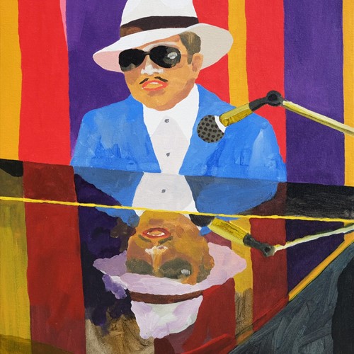 'Short Mike' Painting by Alan Fears