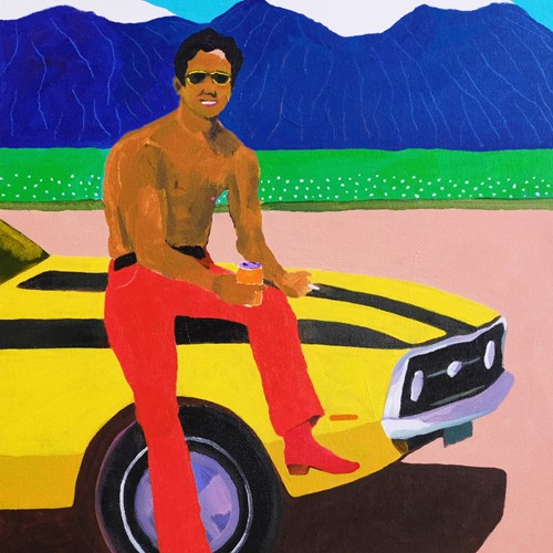 'The Free Way' Portrait Painting Alan Fears