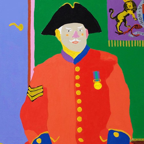 'The Old Guard' Portrait Painting