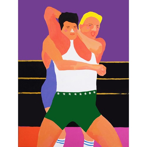 'All Mouth And No Trousers' Portrait Painting