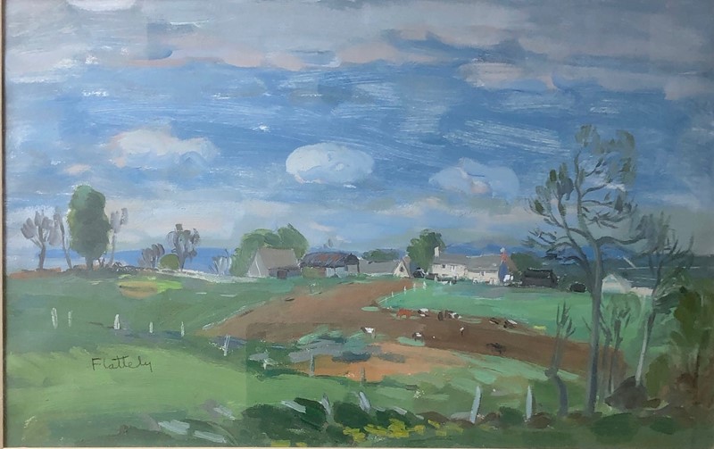 Painting By Alastair Flatterly. A Cotswold Farm.-fleet-gallery-img-1632-main-637580829499120866.jpeg