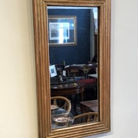 Gilded and reeded Mirror 19th century.